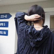 Hoodie Blouse 花邊帽上衣